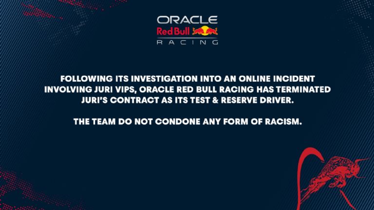 Red Bull termina contrato con Juri Vips