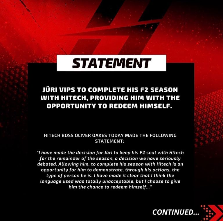 Juri Vips, Hitech GP