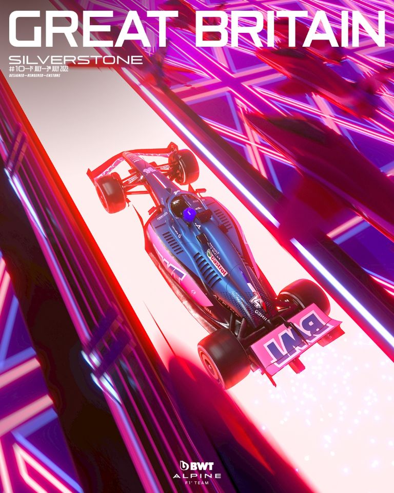 Gran Premio de Inglaterra, Alpine