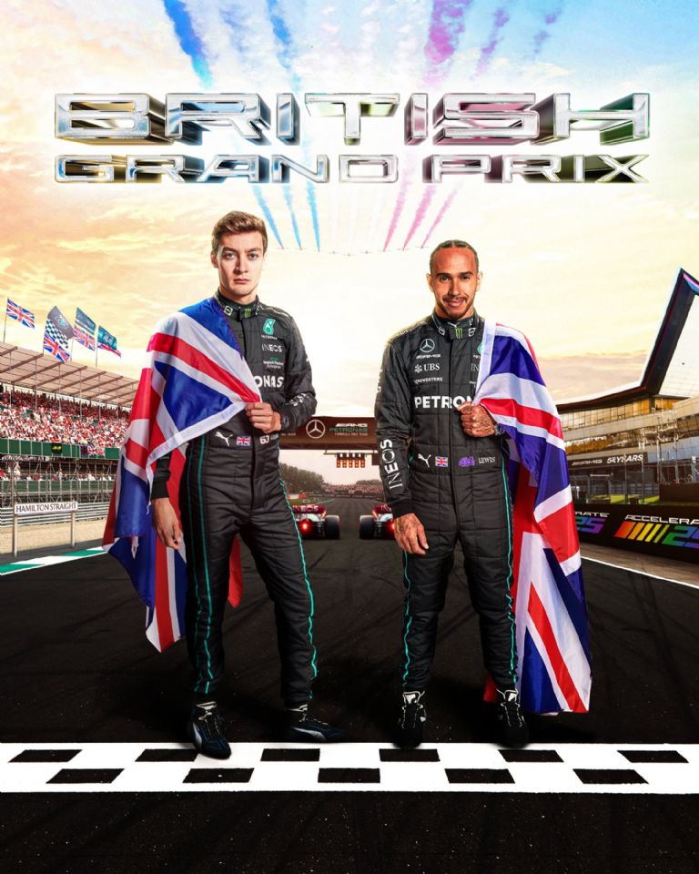 Gran Premio de Inglaterra, Mercedes Benz