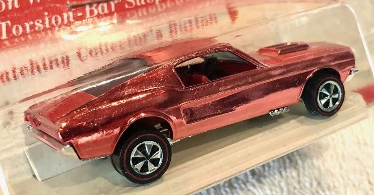 Hot Wheels Mustang Over Chrome