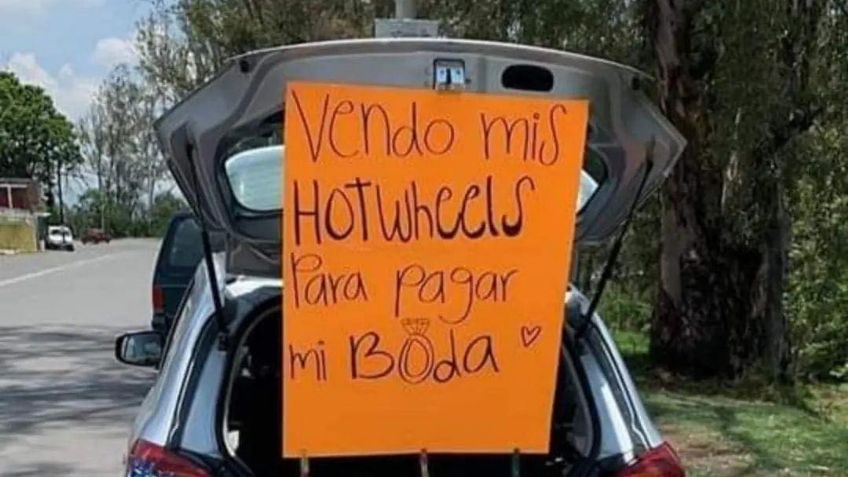 Joven vende su colección de Hot Wheels para pagar su boda y se vuelve viral