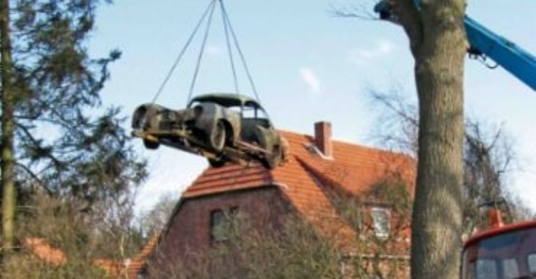 rescate del Porsche 356