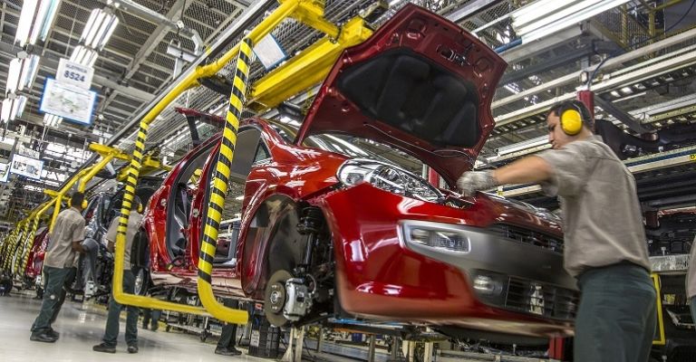 producción de autos