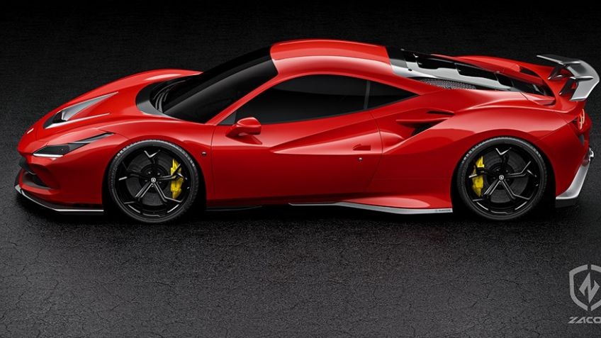 Zacoe añade mejoras de diseño para el Ferrari F8 Tributo