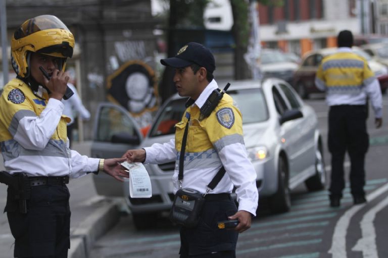 Multas para motos en CDMX