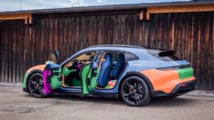 Así es el Taycan más colorido del mundo, firmado por Sean Wotherspoon