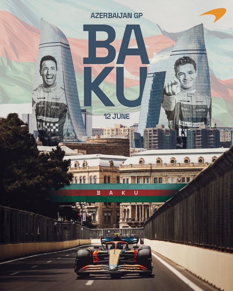 McLaren, Gran Premio de Azerbaiyán 2022