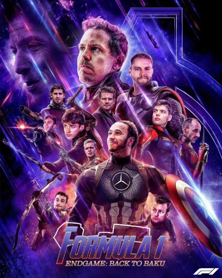 Vengadores de la F1 2022