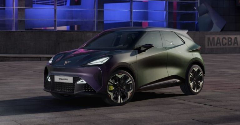 Frente del Cupra UrbanRebel