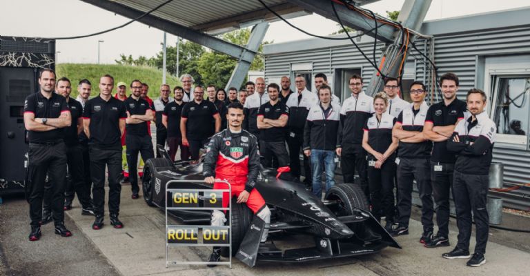 Porsche Gen3 monoplaza eléctrico