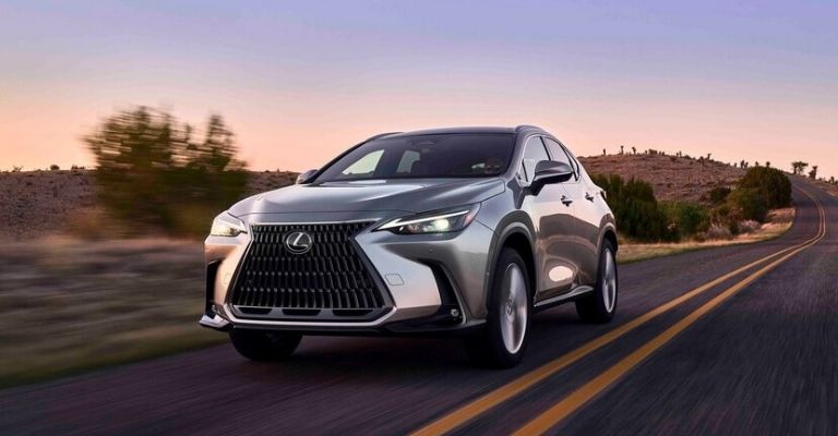 Exterior de la Lexus NX 2022