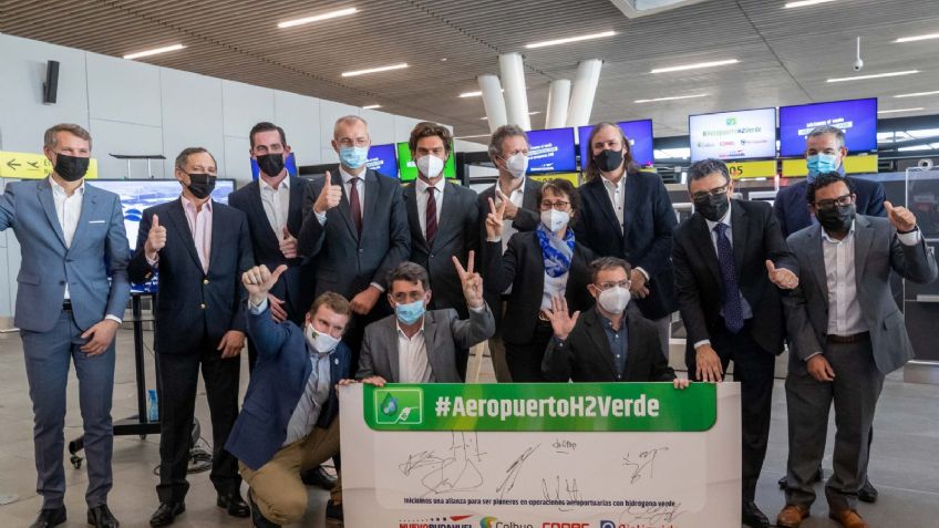 Aeropuerto de Chile será el primero en usar hidrógeno verde en AL