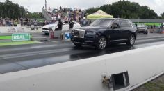 Ve este cuarto de milla entre una Rolls-Royce Cullinan y Lamborghini Urus