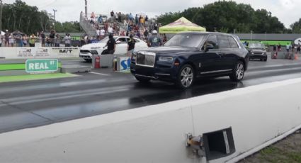 Ve este cuarto de milla entre una Rolls-Royce Cullinan y Lamborghini Urus