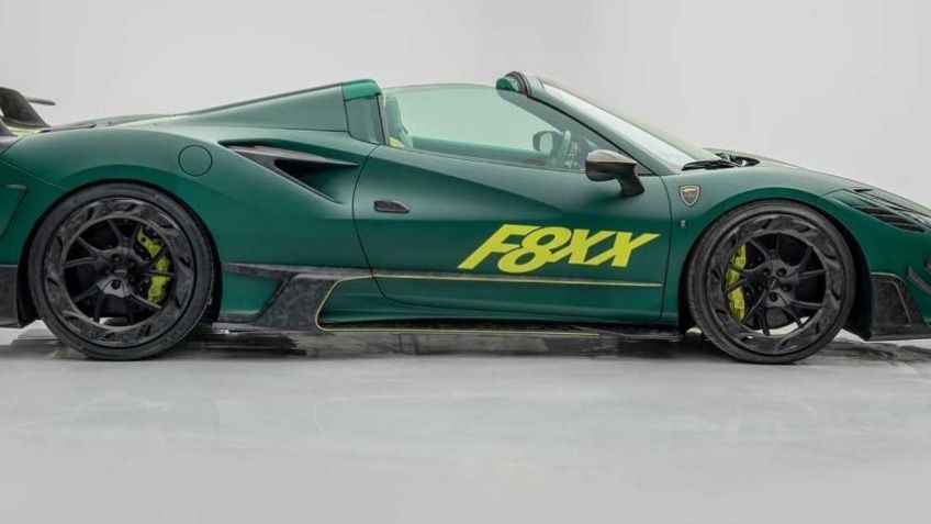 Mansory F8XX Ferrari F8 Tributo: llegando a los límites del diseño