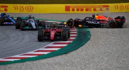 George Russell hace las paces con Checo Pérez