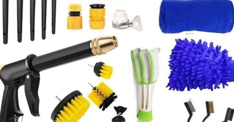 Herramientas de limpieza para auto