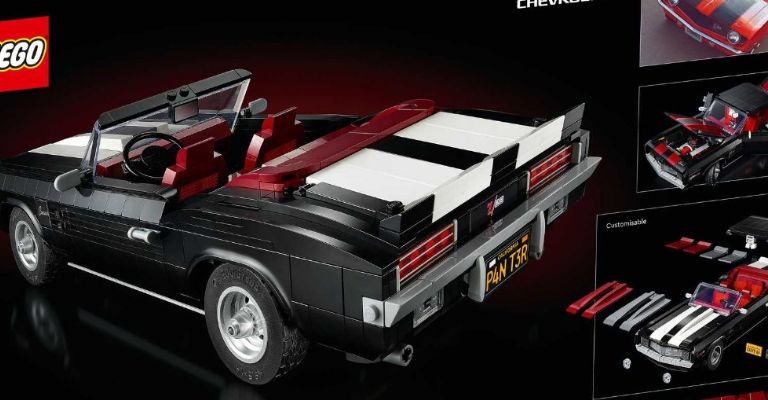 Caja del set del Lego Chevrolet Camaro Z28