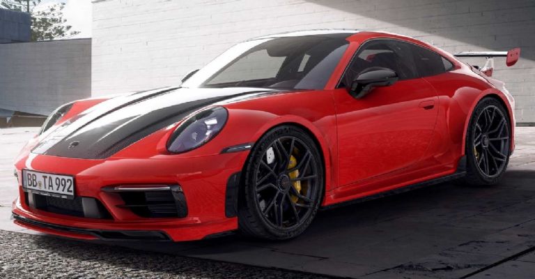 Diseño del Porsche 911 GTS Techart