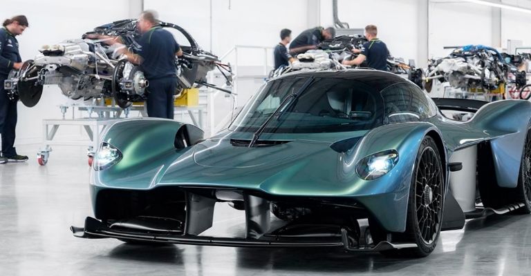 Producción del Aston Martin Valkyrie