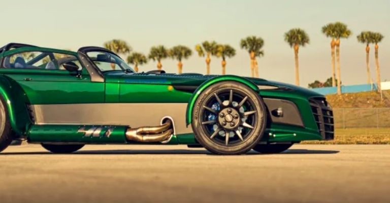 Donkervoort D8 GTO en verde