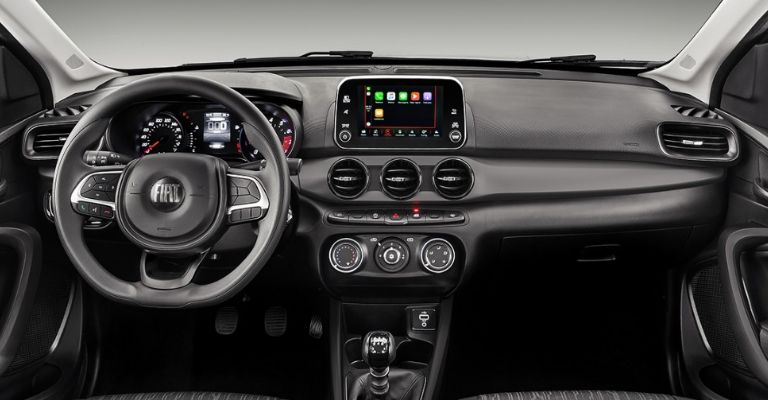 Interior del FIAT Argo 2022