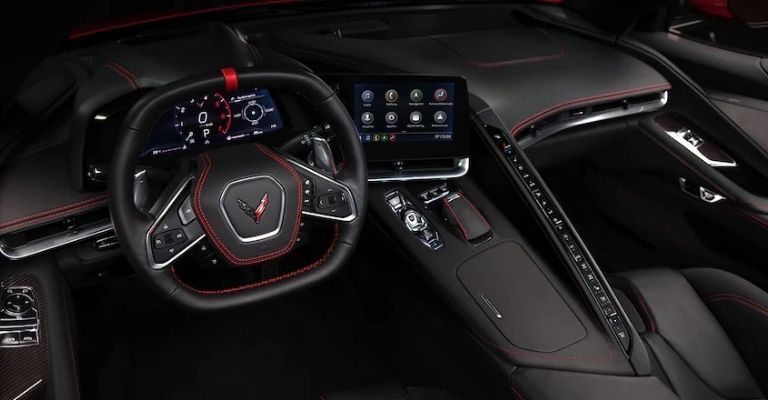 Interior del Chevrolet Corvette 