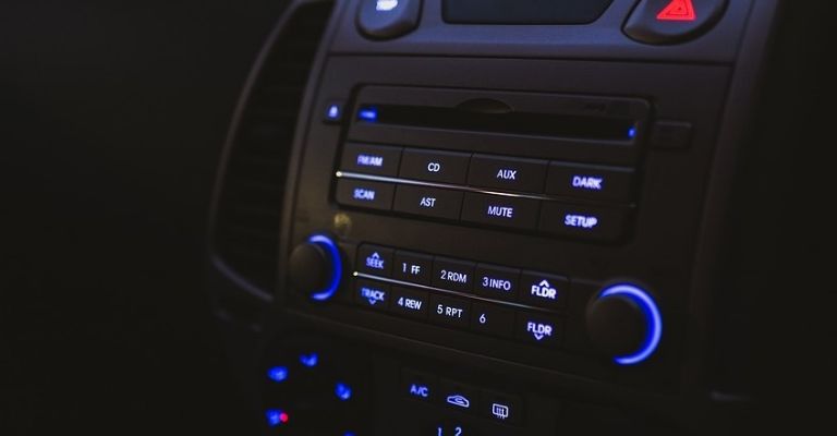 Musica en un auto