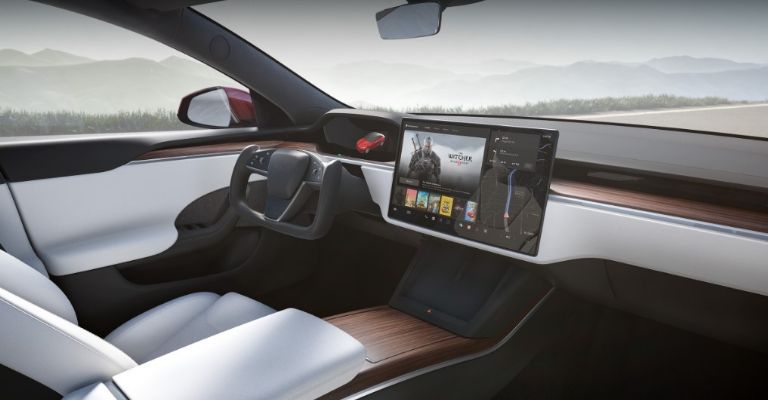 Tesla Model S interior