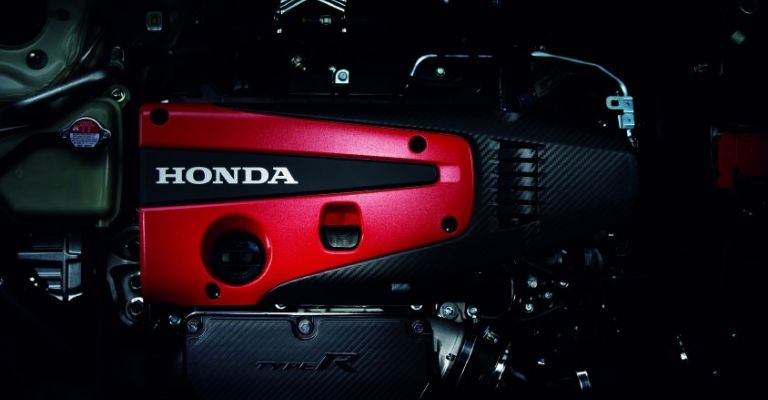 Motor del Honda Civic Type R 2023