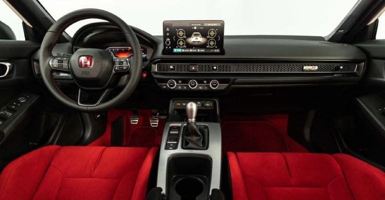 Interior del Honda Civic Type R 2023