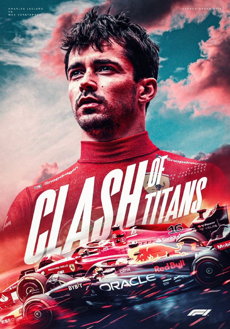 póster no oficial del GP Francia