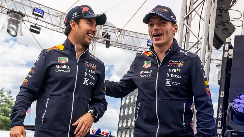 Verstappen sorprende al hablar de su estrecha relación con Checo Pérez