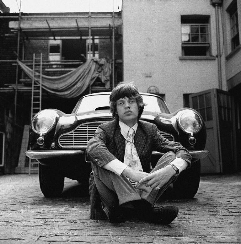 Mick Jagger y su colección de autos