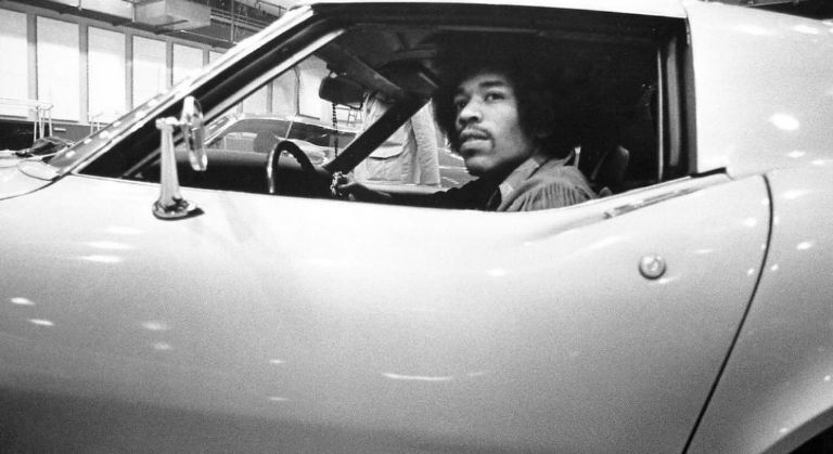Jimi Hendrix, los autos y el rock
