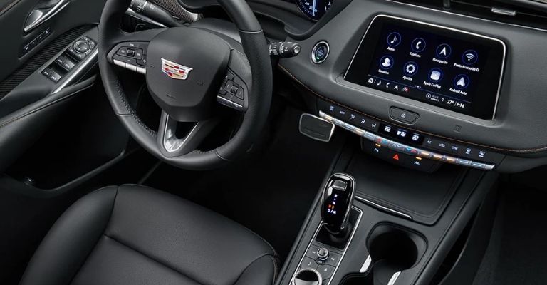 Interior de la Cadillac XT4 2022