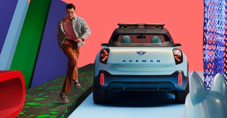 Exterior del MINI Aceman EV Concept