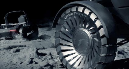 Goodyear hará unas llantas sin aire para el Rover lunar