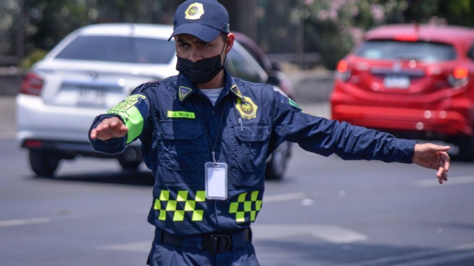 Policía de tránsito CDMX.