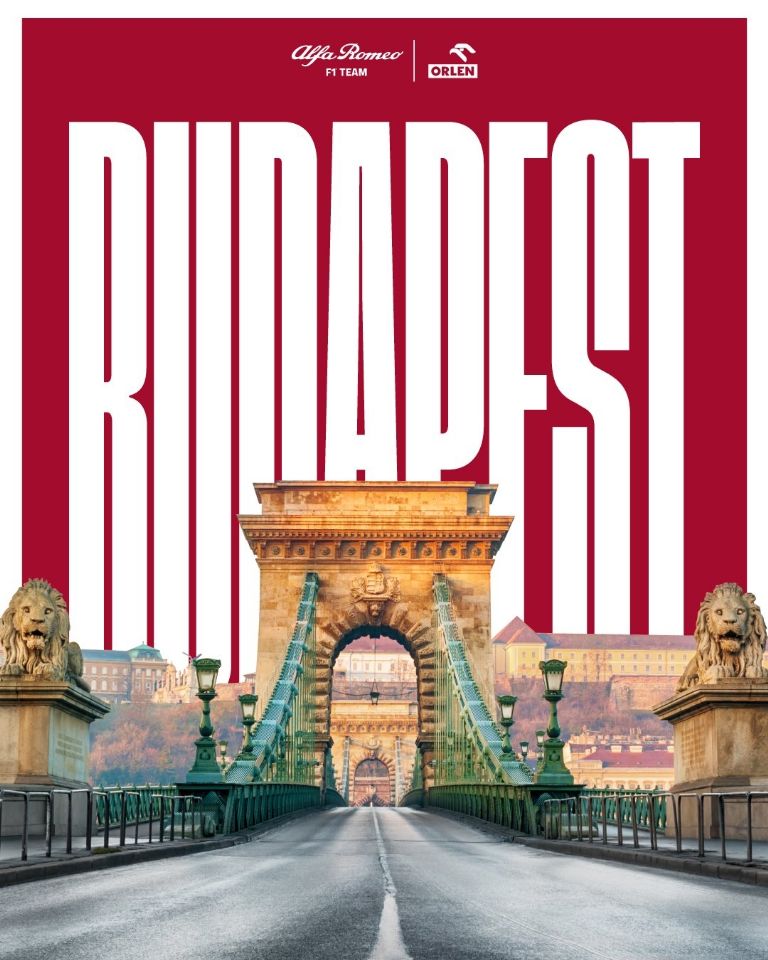 pósters GP Hungría 2022