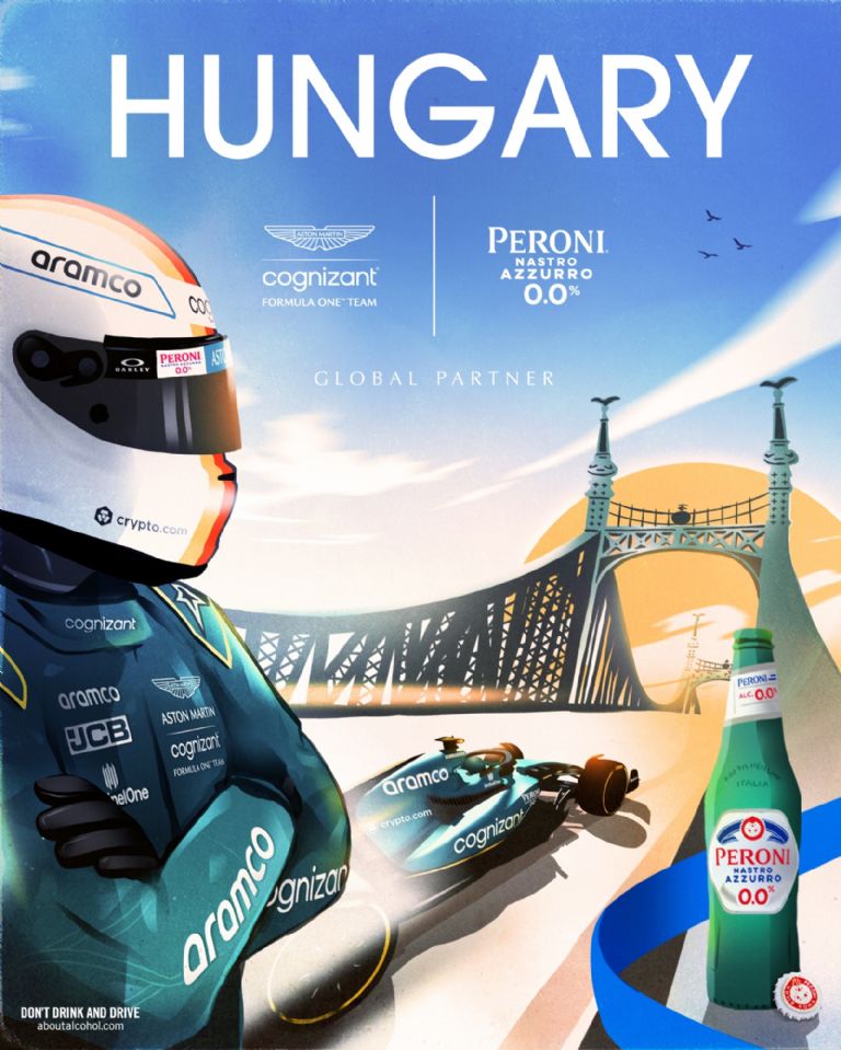 pósters GP Hungría 2022