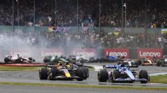 ¡Bandera roja! Fuerte accidente de 5 monoplazas en el GP de Gran Bretaña