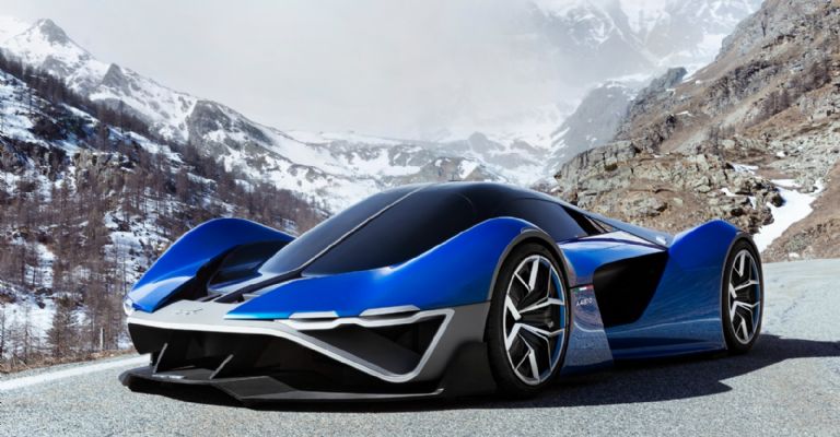 Alpine prototipo de hidrógeno