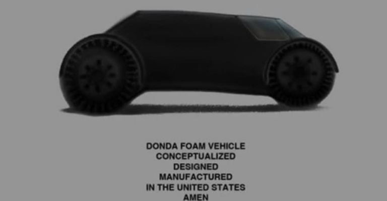 Donda Foam Vehicle concepto
