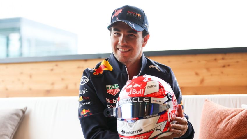 Este es el casco especial que Checo Pérez lanzó para el GP de Austria