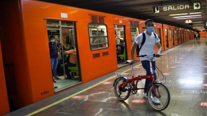 ¿Cuándo puedo llevar bici en el Metro CDMX?