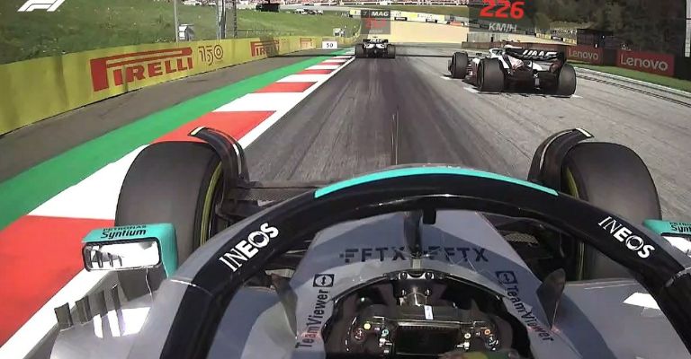 Lewis Hamilton contra los Haas