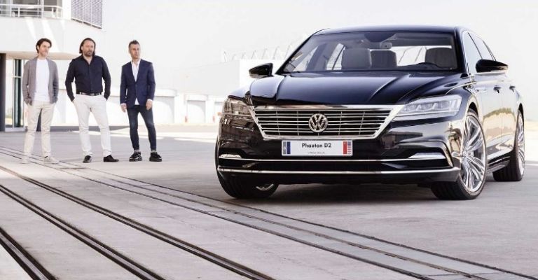 El Volkswagen Phaeton de segunda generación