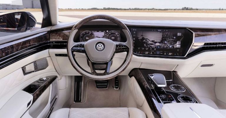 Interior del Volkswagen Phaeton